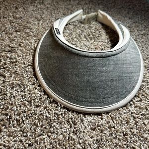 Grey Calvin Klein sun visor